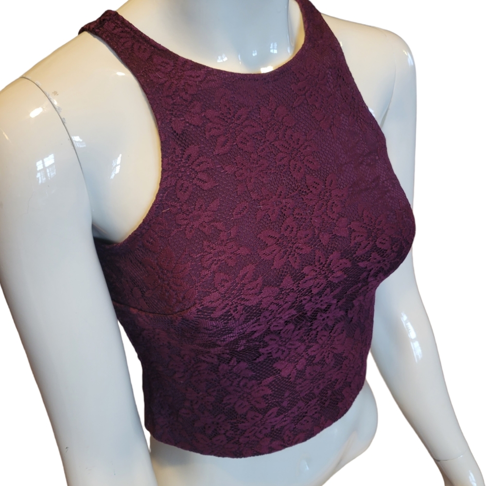size small forever 21 fitted crop top